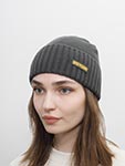 Шапка STETSON арт. 8599215 BEANIE WOOL/CASHMERE (темно-серый)